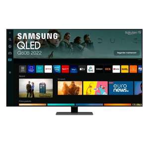 TV 55" Samsung QE55Q80B (2022) - QLED, 100 Hz, Quantum 4K, Smart TV (vendeur tiers)