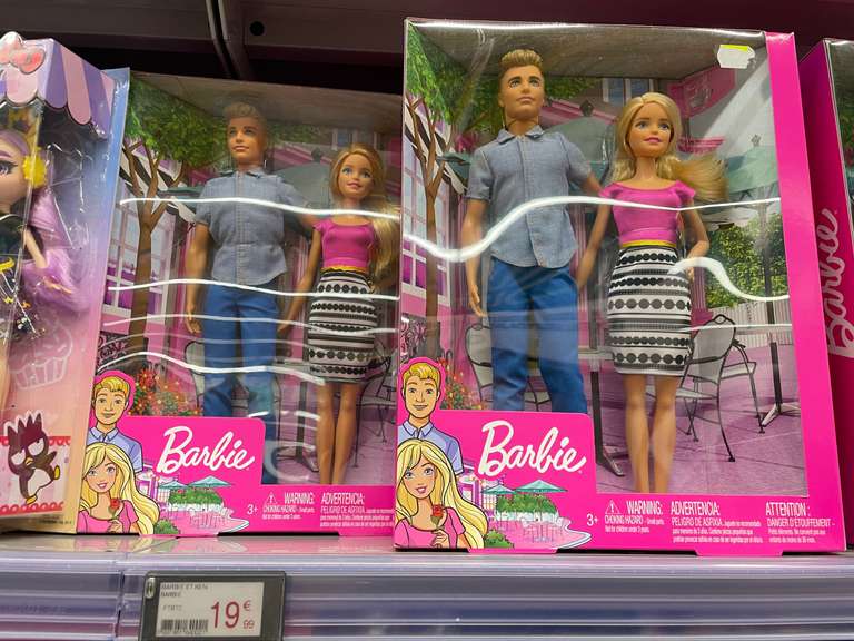 Coffret figurines Barbie & Ken - Noeux les mines (62)