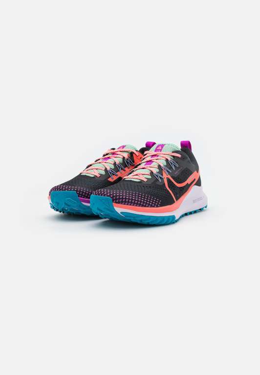 Chaussures de trail Homme Nike React Pegasus Trail 4 - Noir, Tailles du 38.5 au 49.5