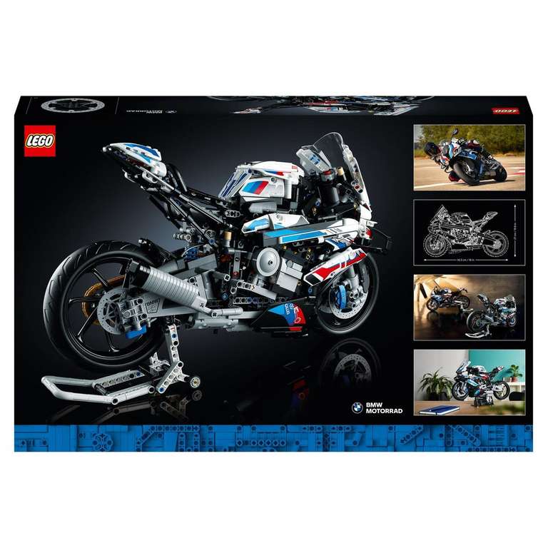 Jeu de Construction Lego Technic (42130) - Moto BMW M 1000 RR (Via 46.25€ sur la carte fidélité)