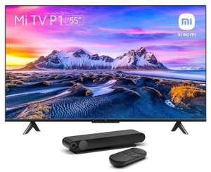 TV 55" Xiaomi Mi P1 - LED, 4K UHD, 50 Hz, HDR, Dolby Vision, Android TV + Assistant Facebook Portal TV