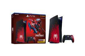 Pack Console Sony PS5 Edition Limitée Marvel's Spider-Man 2 (+ 66€ offerts en RP - Vendeur Carrefour)