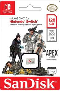Carte mémoire microSDXC Sandisk Apex Legends Nintendo switch - 128 Go