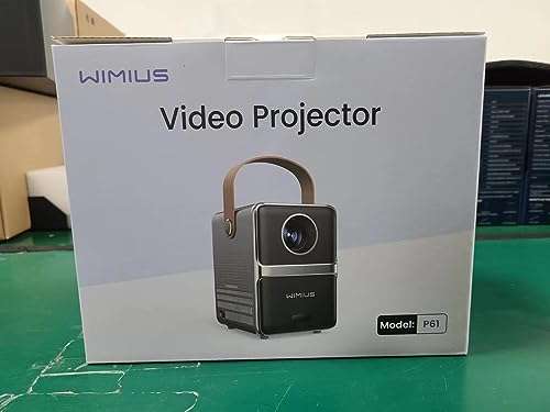 Vidéoprojecteur portable WIMIUS P61 - 1280x720dpi, 8000 lumens (Vendeur Tiers)