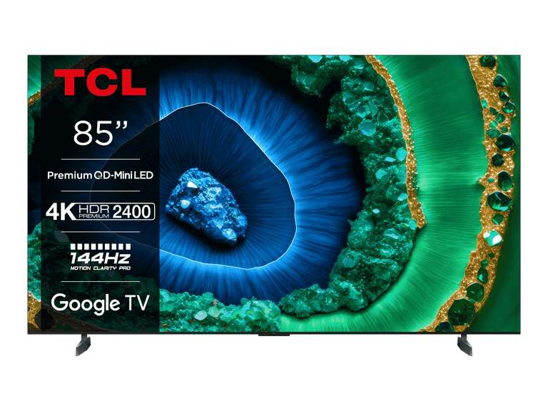 TV 85" TCL 85C955 (2023) - Premium QD Mini-Led QLED 144hz, HDR premium, 4K
