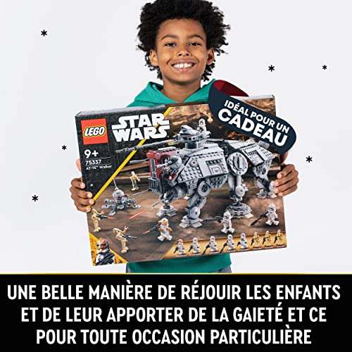 LEGO 75337 Star Wars Le Marcheur AT-TE (Via coupon)