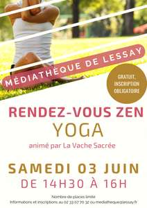Initiation gratuite au yoga (Via Inscription) - Lessay (50)