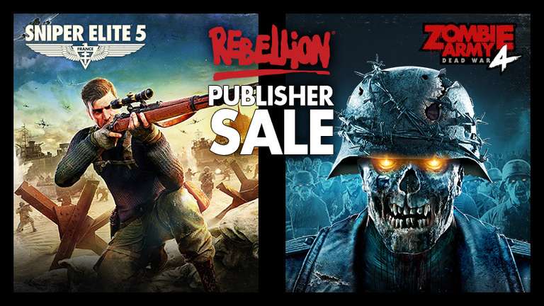 Sélection de Jeux Dématérialisés sur PC de l'Editeur Rebellion en Promotion (Dématérialisé - Steam)