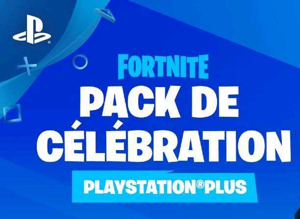 [PS+] Pack de célébration pour Fortnite Offert sur PS5 & PS4 (Dématérialisé)