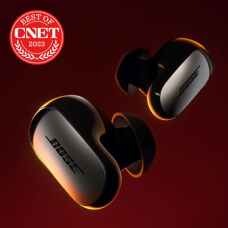 Écouteurs sans fil à réduction de bruit Bose QuietComfort Ultra - Noir