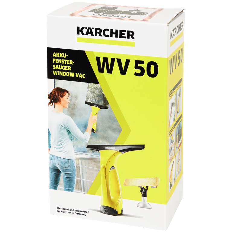 Nettoyeur de vitres Kärcher WV 50 (Frontalier Belgique ou 39,95 € chez  Action France) –