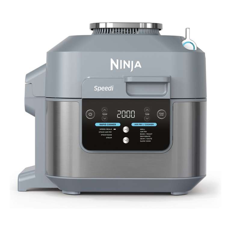 Cuiseur rapide Ninja Speedi 10 en 1 Rapid Cooker - 10 modes de cuisson - 5,7L - gris