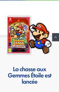 Précommande: Jeu Paper Mario La Porte millénaire sur Switch + 10€ bon d'achat + porte clés (via reprise d'un jeu parmi une sélection)