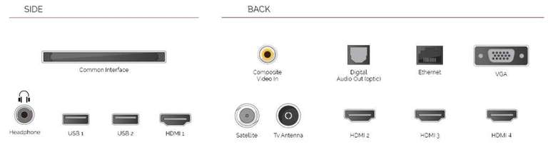 TV 55" Toshiba 55UA4B63DG - LED, 4K UHD, HDR, Dolby Vision, Son Onkyo, Android TV