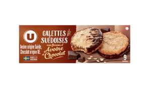 Sélection de biscuits en promotion - Ex Boîte de galettes Suédoises U, 170g (Via 1.40€ sur la carte de fidélité) - St Sylvain d'Anjou (49)