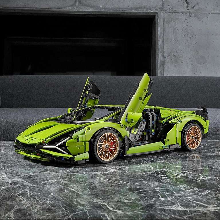 Jeu de construction Lego Technic Lamborghini Sián FKP 37 (3696 pièces, 42115 - via 92,63€ sur la carte)
