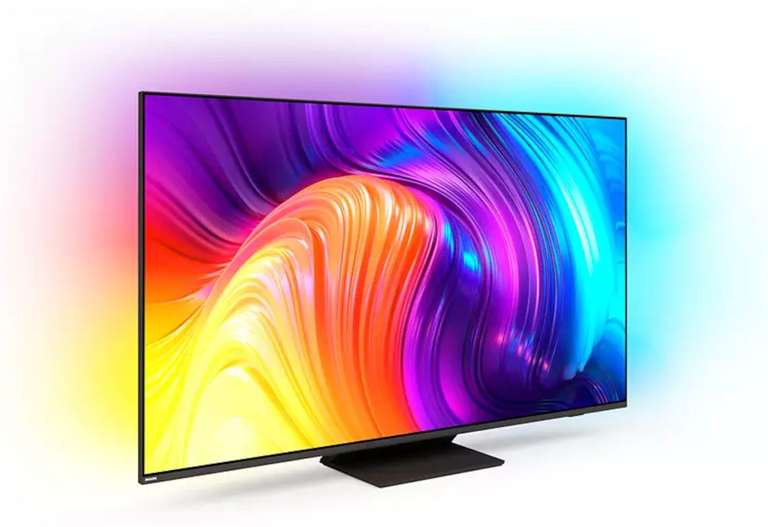 TV 65" Philips 65PUS8887 - LED, 4K UHD, 120 Hz, HDR, Dolby Vision, HDMI 2.1, VRR & ALLM, Ambilight 3 côtés, Android TV