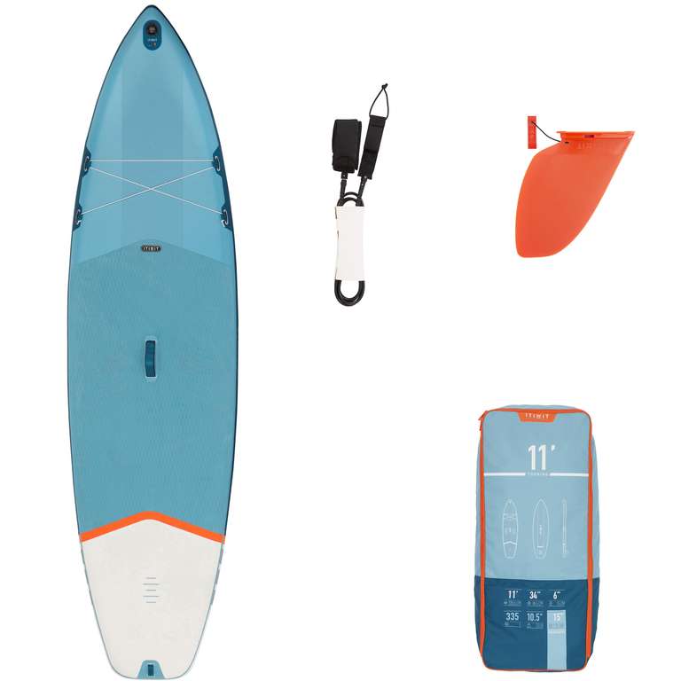 Stand Up Paddle gonflable Itiwit 11' + Sac + Leash + Aileron
