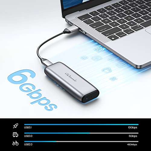 Boîtier SSD M.2 -> USB Type-C GiGimundo - en aluminium (vendeur tiers - via coupon)