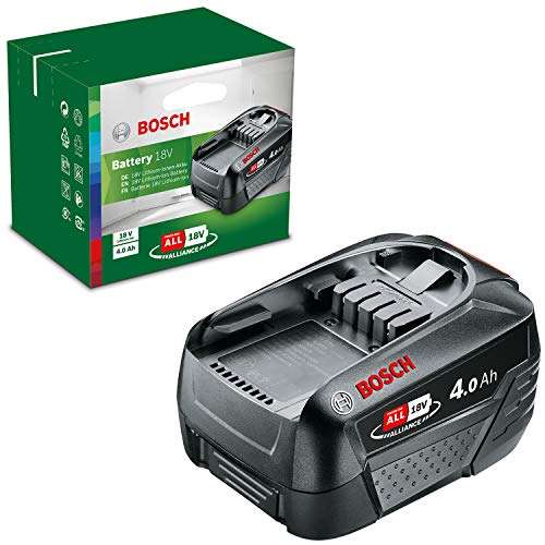 Kit de démarrage Bosch - Batterie compact pour outils sans fil 18V (1x batterie 4 Ah)