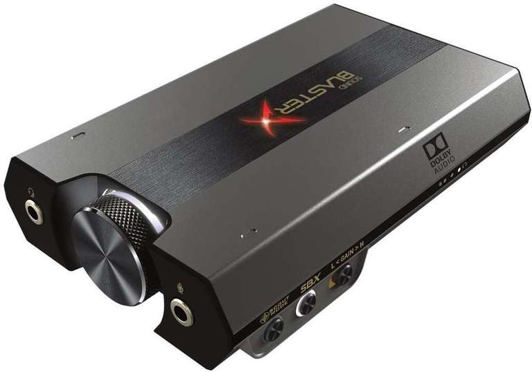 Carte son externe USB Creative Sound BlasterX G6 - son 7.1