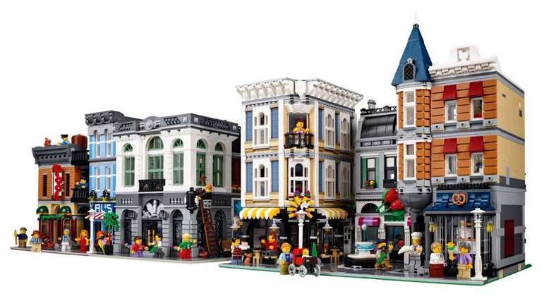 Jeu de construction Lego Creator Expert (10255) - La Place de l'Assemblée