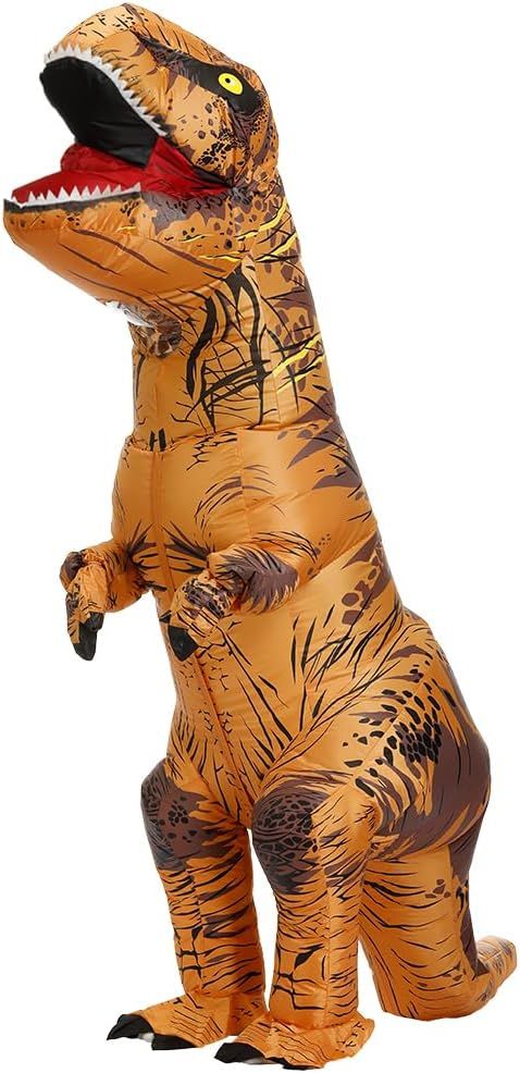 Costume Dinosaure Gonflable Jashke - Taille Adulte (Vendeur Tiers)