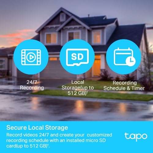 Caméra de surveillance extérieur TP-Link Tapo C500 - WiFi, 1080p, vision nocturne, étanche IP65 (via coupon)
