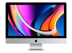 Ordinateur AIO 27" Apple iMac (2020) - Retina 5K, Intel Core i5-10500, 8 Go de RAM, SSD 256 Go (Frontaliers Suisse)