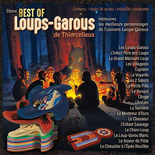 Jeu de société Loups-Garous de Thiercelieux Edition Best of - dès 10 ans - de 8-28 joueurs - 30 min - Version Française (via coupon)