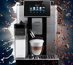 Machine à café Delonghi PrimaDonna Soul ECAM610.75.MB (Reconditionné - Bon état)