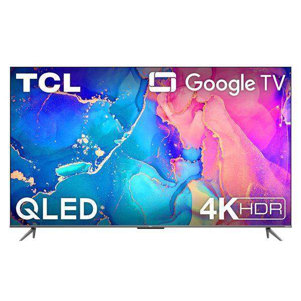 TV 50" TCL 50C631 2022 - 4K UHD, QLED, Google TV (via ODR 100€)