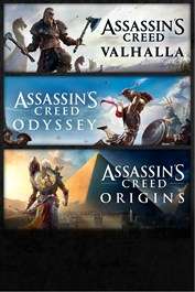 Pack Assassin’s Creed: Valhalla, Odyssey et Origins sur Xbox One & Series S/X (Dématérialisé)