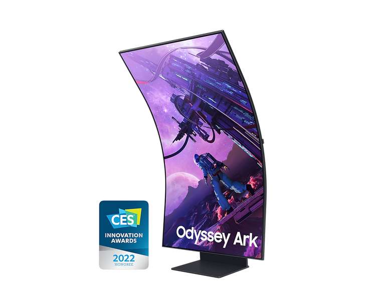 [Samsung+] Ecran PC 55" incurvé Samsung Odyssey Ark S55BG970NU - 4K UHD, 1000R, 165 Hz, HDR 10+ (Via ODR de 500€)