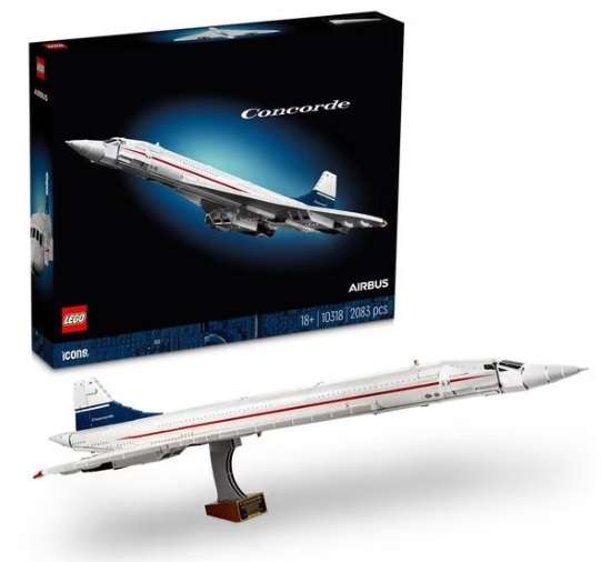 LEGO Icons 10318 - Le Concorde (Frontaliers Belgique)