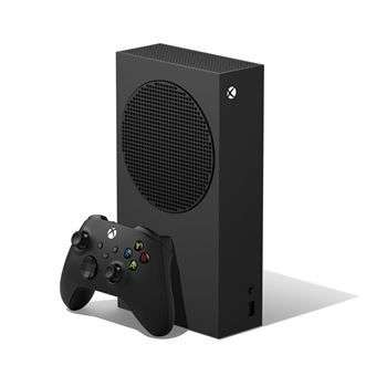 Console Microsoft Xbox Series S 1To Noir Carbone (+ 30€ fidélité pour les adhérents)
