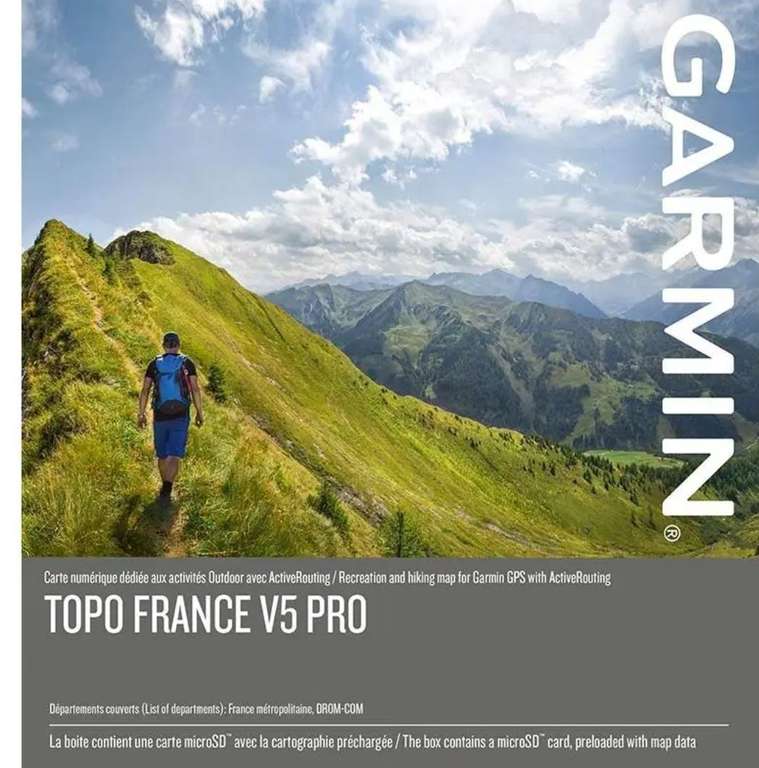 Pack de Cartes topographiques précises IGN Garmin France V5 Pro (chasseur.com)