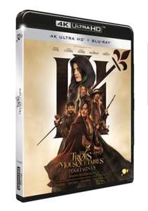 Blu-ray 4k Les 3 Mousquetaires d'Artagnan