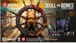 Jeu Skull and Bones offert sur PC pour l'achat d'un produit MSI parmi une sélection (dématérialisé)