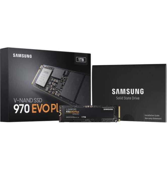 SSD Interne NVMe M.2 Samsung 970 Evo Plus - 1 To (MZ-V7S1T0BW)