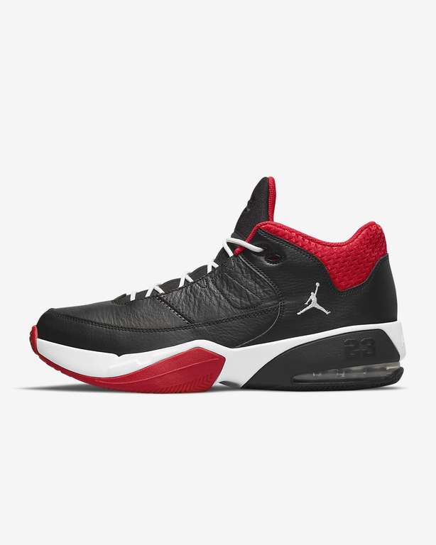 Baskets Nike Air Jordan Max Aura 3 - Noir/Rouge université/Blanc, Plusieurs Tailles Disponibles