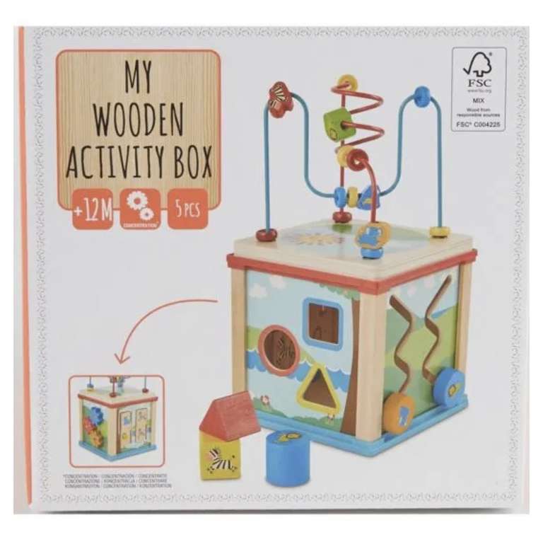 30% de cagnottés sur une sélection de jouets en bois Carrefour Wooden