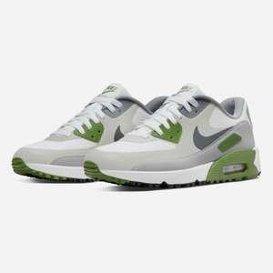 Chaussures de golf Nike Air Max 90 G - Injected Phylon - gris et vert