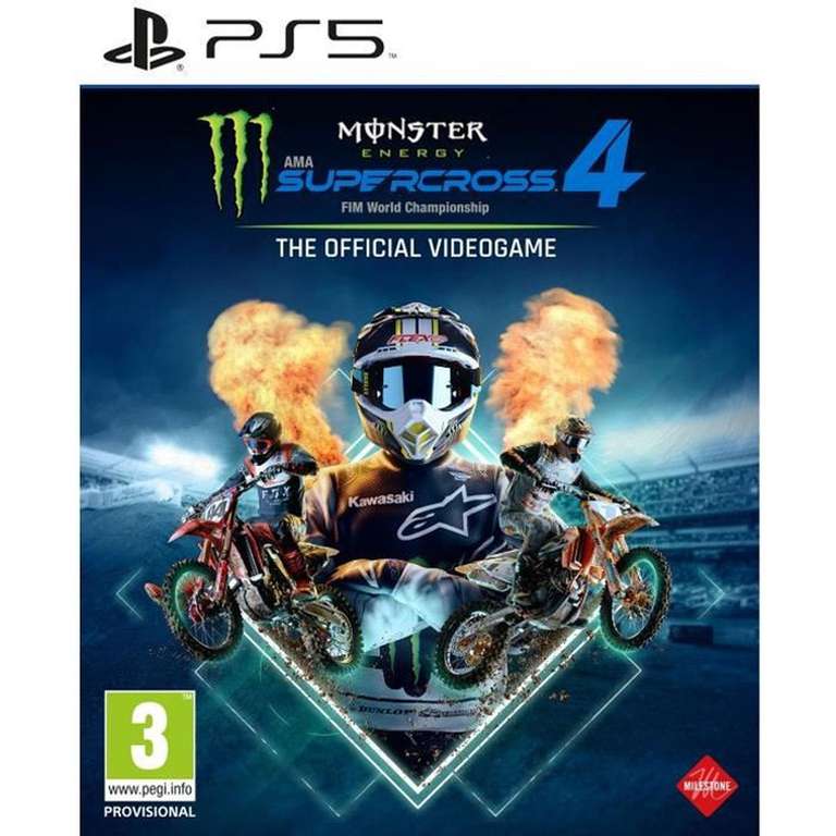 Monster Energy Supercross : The Official Video Game 4 sur PS5