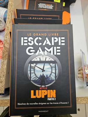 Lupin Netflix – Escape Game Livre & Boîte à jeu - Valmont, Betting (57)