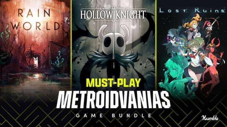 Must-Play Metroidvanias Bundle - 7 Jeux sur PC dont Hollow Knight, Blasphemous... (Dématérialisé - Steam)