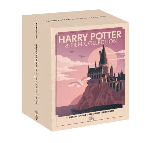 Coffret Collector Exclusif l'intégrale Harry Potter 1-8 "Travel Art Édition" / 4K Ultra HD + Blu-ray