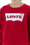Pull Levi's Lvb Batwing Crewneck Garçon Red/ White - Du 2 au 16 ans