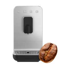 Machine à café en grain Smeg + 3 kilos de café (cartenoire.fr)