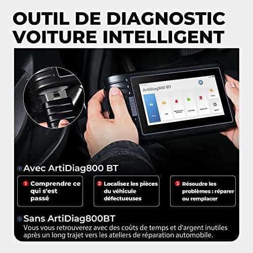 Valise de diagnostic automobile ArtiDiag800 BT (vendeur tiers)